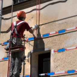 Peinture façade : changez l'apparence de votre maison avec une nouvelle couleur éclatante Villetaneuse